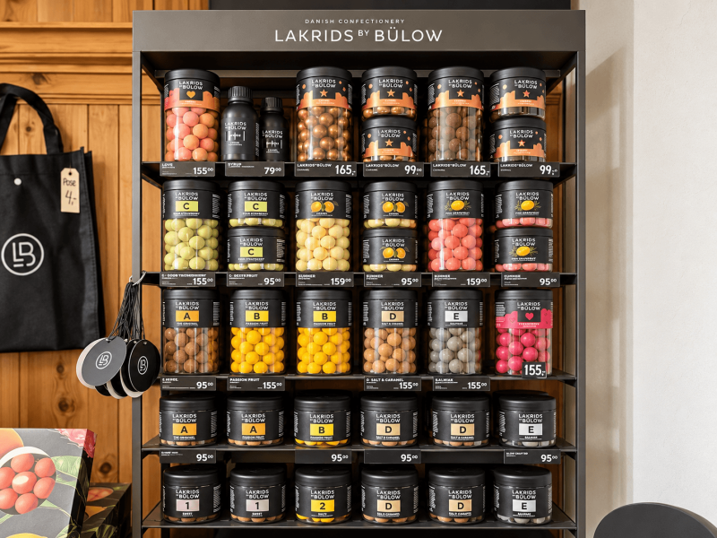 Lakrids kugler fra lakrids by Bülow